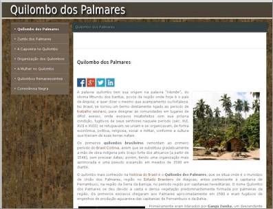 Quilombo dos Palmares