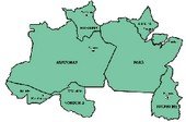 Mapa Região Norte