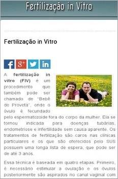Fertilização In Vitro