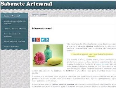 Sabonete Artesanal